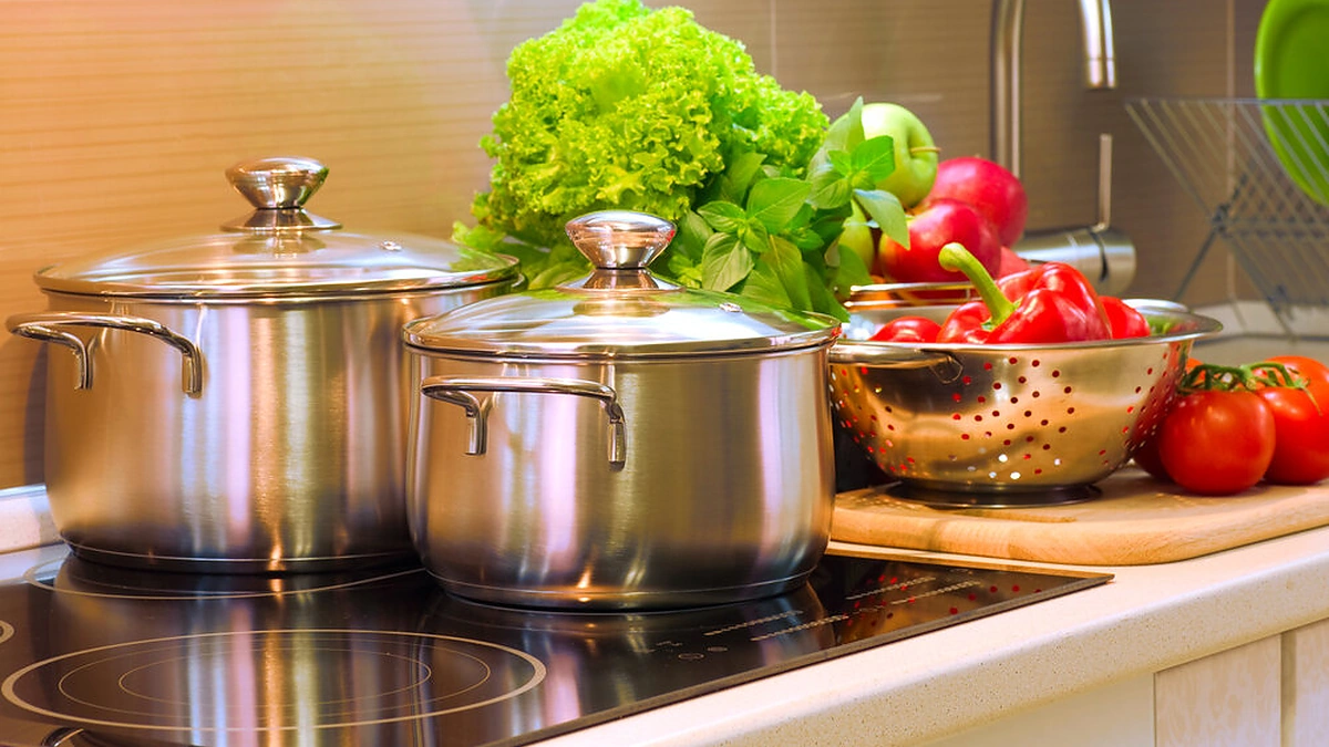 Daržovės ir puodai