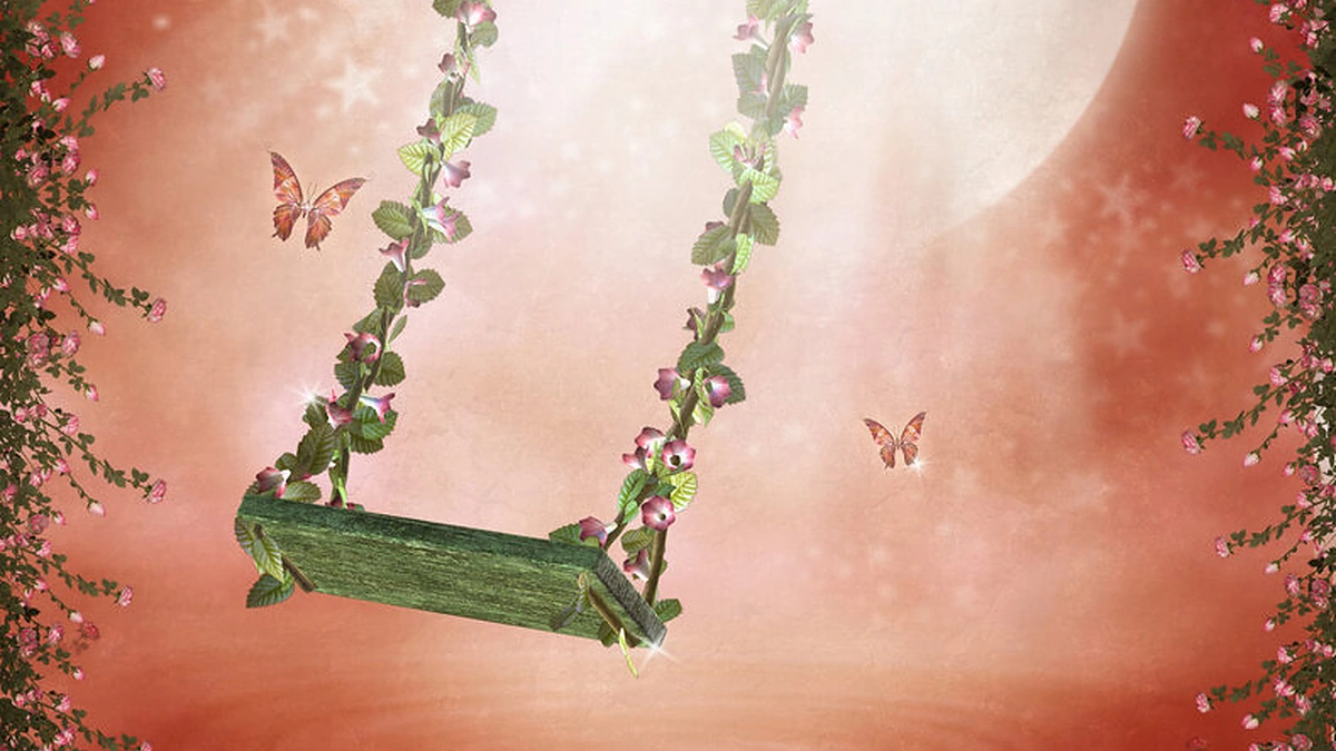 Sūpuoklės ir Mėnulis