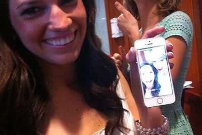 Taylor Swift su savo gerbėja Gena