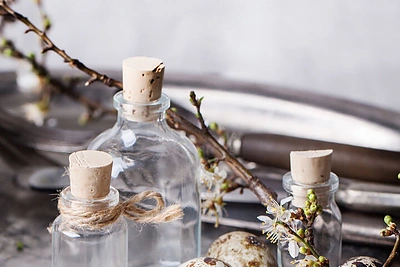 Velykų stalo dekoras