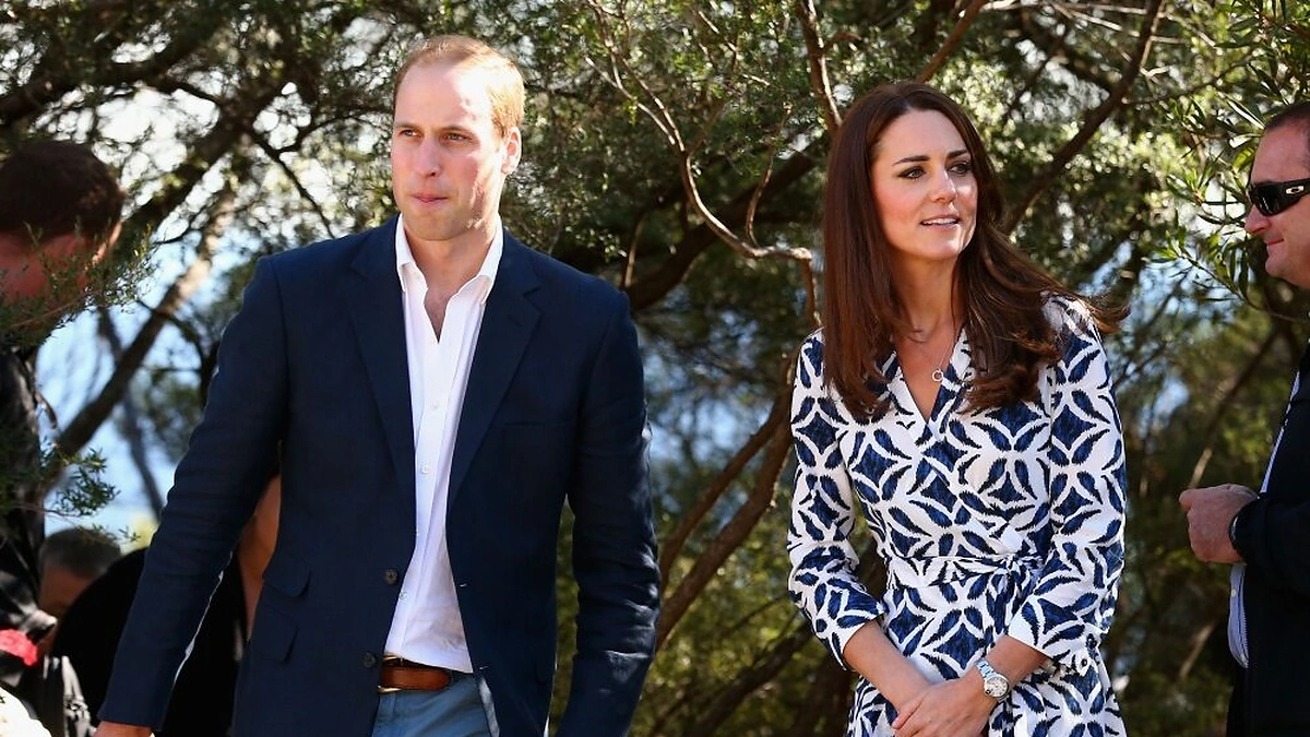 Princas Williamas ir Kembridžo hercogienė Catherine