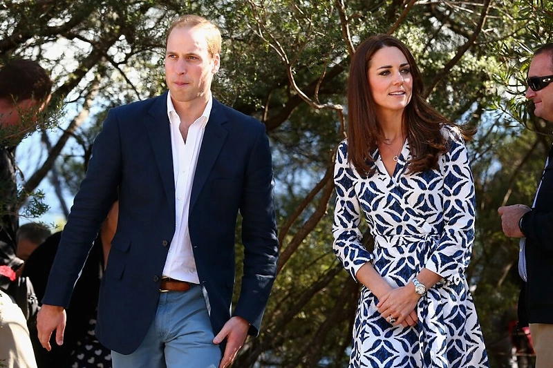 Princas Williamas ir Kembridžo hercogienė Catherine