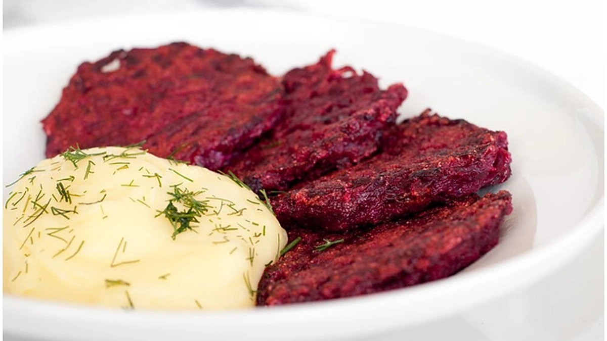 Burokėlių blyneliai