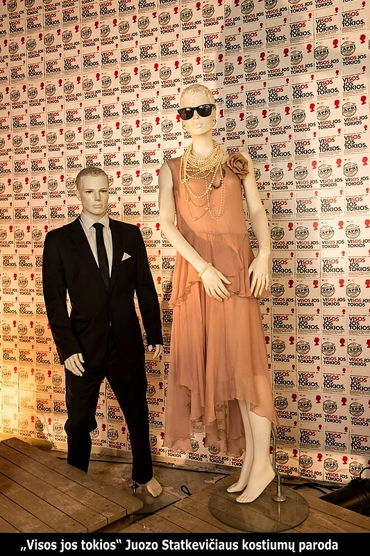 Juozo Statkevičiaus parodoje eksponuojami kostiumai