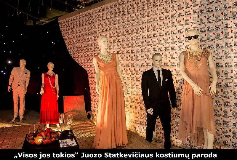 Juozo Statkevičiaus parodoje eksponuojami kostiumai