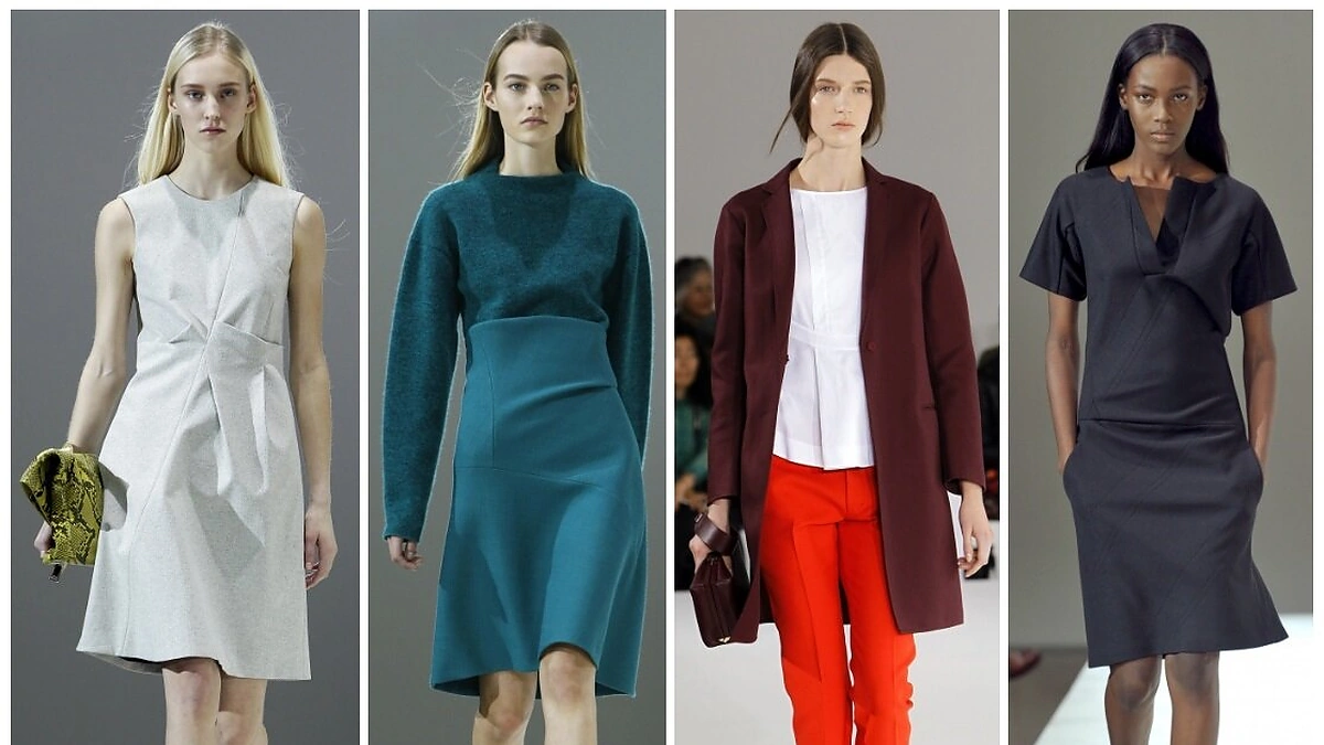 „Jil Sander“ kolekcijos modeliai