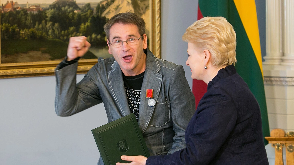 Marijus Mikutavičius ir Dalia Grybauskaitė
