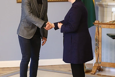 Marijus Mikutavičius ir Dalia Grybauskaitė