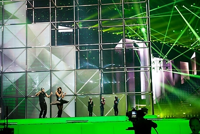 Vilijos Matačiūnaitės repeticijos akimirka