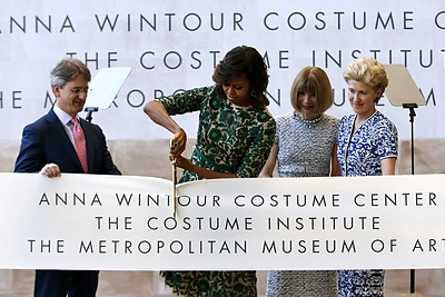 Michelle Obama ir Anna Wintour