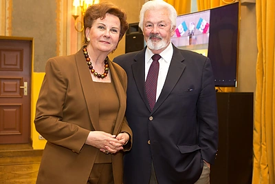Rimtautas Vizgirda ir jo žmona Birutė / Gretos Skaraitienės / BNS nuotr.