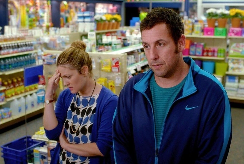 Drew Barrymore ir Adamas Sandleris komedijoje „Kartu ne savo noru“