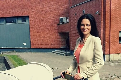 Į televiziją grįžusiai Živilei Vaškytei prieš pat tiesioginį eterį teko migdyti dukrą Fridą