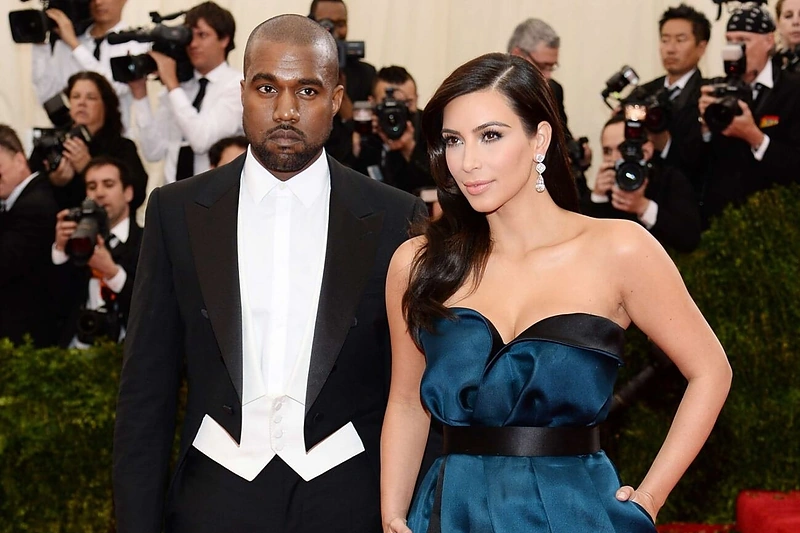 Kim Kardashian ir Kanye Westas