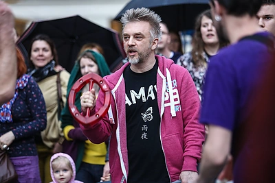 Andrius Mamontovas: į „Euroviziją“ turėtų važiuoti Monikos Linkytės ir Vaido Baumilos duetas