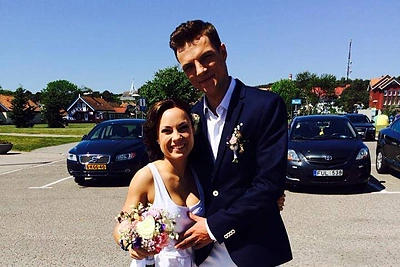 Algirdas Grudinskis-Grūdas ir Justina Barkauskaitė