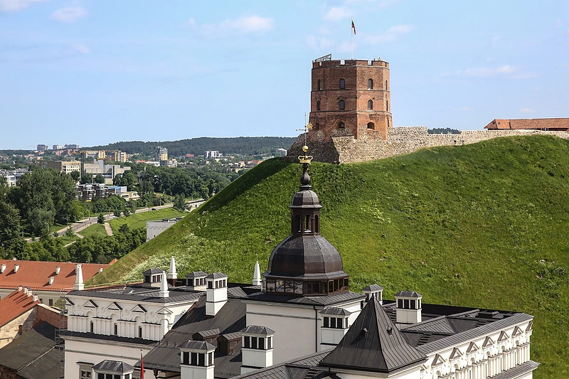 Vilniaus senamiesčio panorama