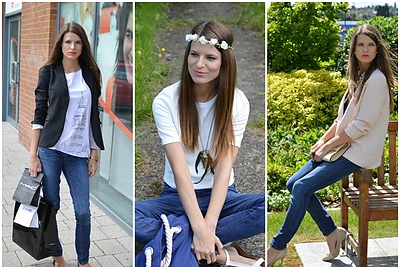 Mados tinklaraštininkės pasiūlymas: vieneri džinsai – 3 derinukai!