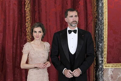 Princas Felipe ir princesė Letizia
