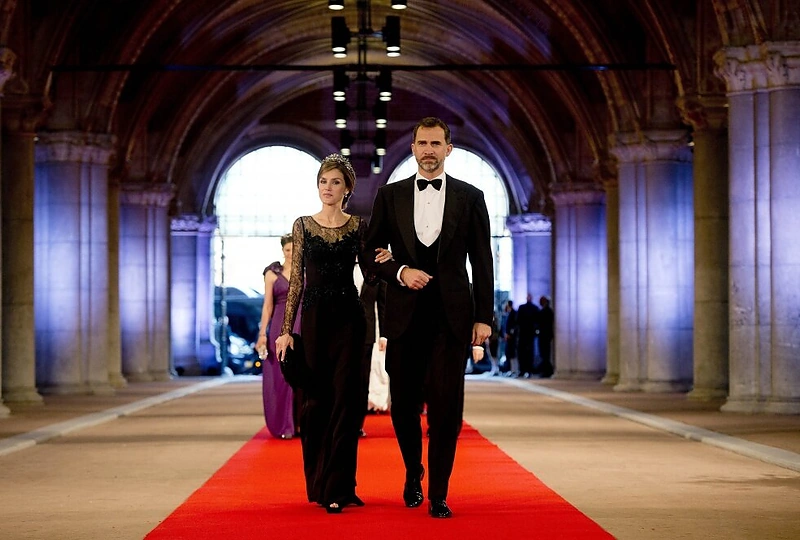 Princas Felipe ir princesė Letizia