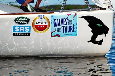 Akimirka iš regatos „Galvės taurė 2014“