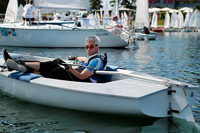 Akimirka iš regatos „Galvės taurė 2014“