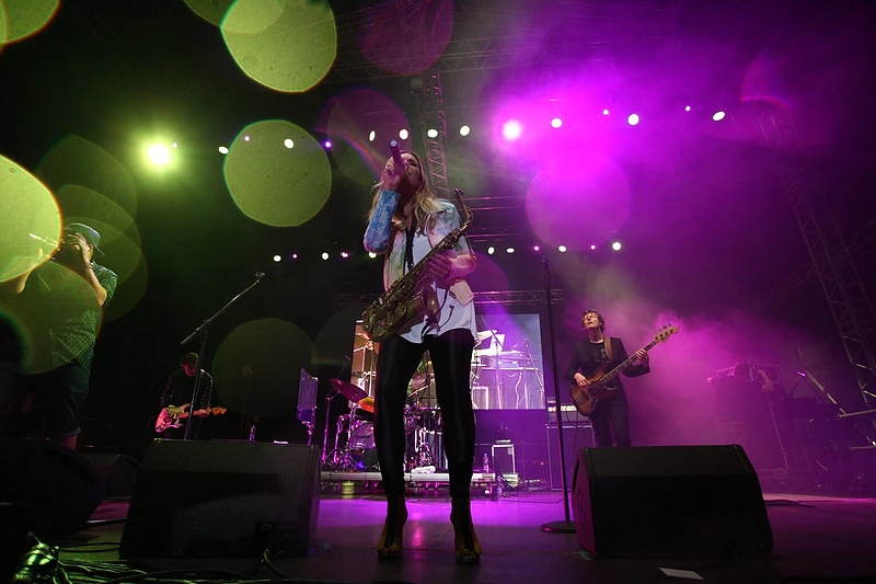 Candy Dulfer pasirodymas Klaipėdos pilies džiazo festivalyje