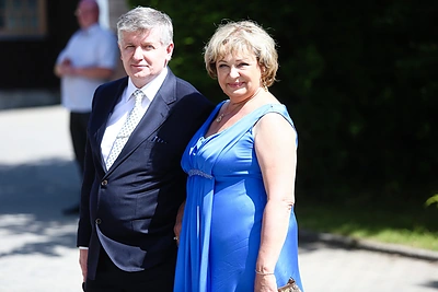 Tatjana Rinkevičienė ir Aleksandras Brukas