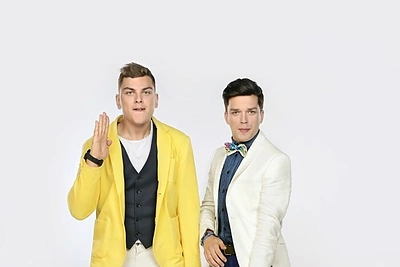 Jonas Nainys ir Rolandas Mackevičius tapo televizijos šou „Norim dar!“ vedėjais