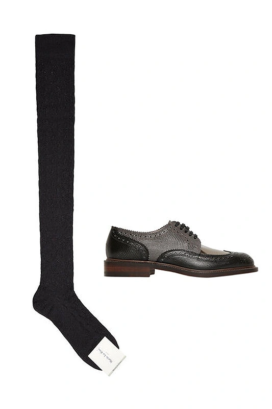 „Maria La Rosa“ kojinės, „Robert Clergerie“ bateliai