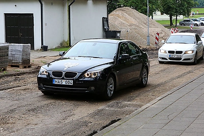 Vestuvių akimirka / Teodoro Biliūno / BNS nuotr.