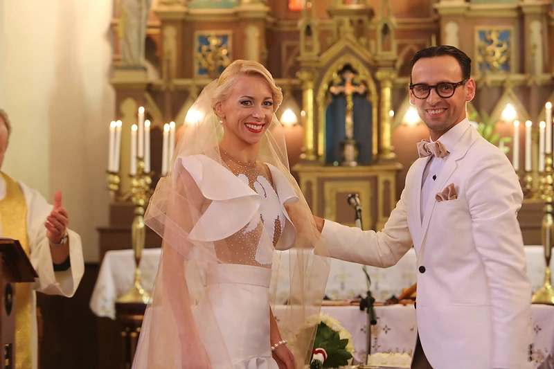Donatas Vėželis ir Lina Chatkevičiūtė / Teodoro Biliūno / BNS nuotr.