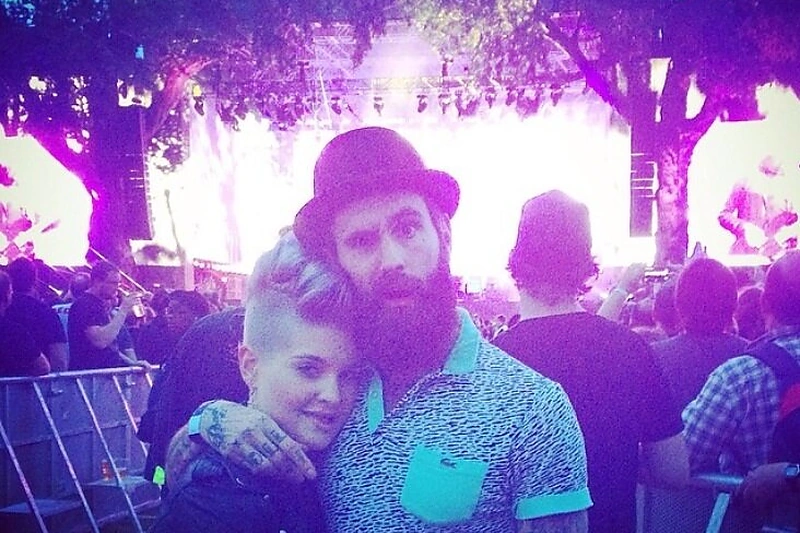 Kelly Osbourne ir Ricki Hallas