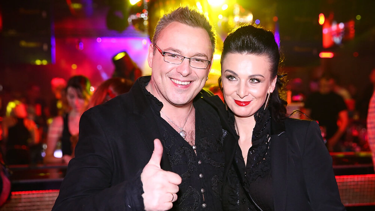 Egmontas Bžeskas su žmona Reda