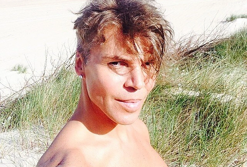 Juozas Statkevičius pajūryje