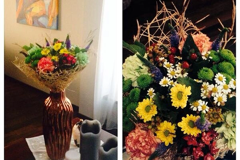 Liepą Mondeikaitę gėlėmis nuolat lepina mylimasis