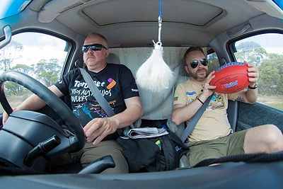 Martyno Starkaus ir Vytaro Radzevičiaus nuotykiai Australijoje: koalos ir naktis ant mašinos stogo