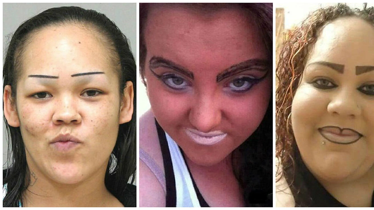 Keisčiausios antakių formos