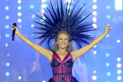 Tautų Sandraugos žaidynes užbaigė įspūdingas Kylie Minogue koncertas