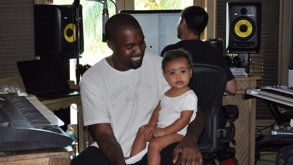 Kanye Westas su dukra North