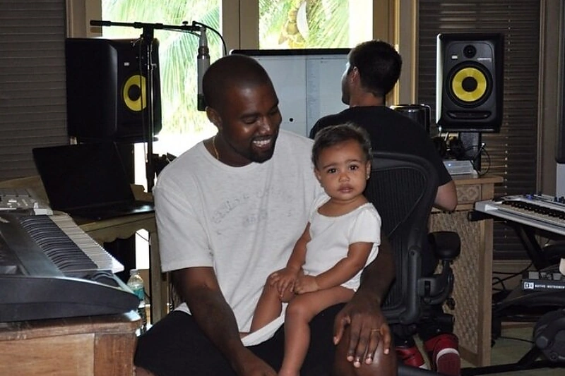 Kanye Westas su dukra North