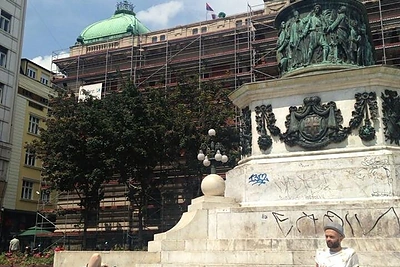 Šarūno Kirdeikio fotosesijos Belgrade užkulisiai