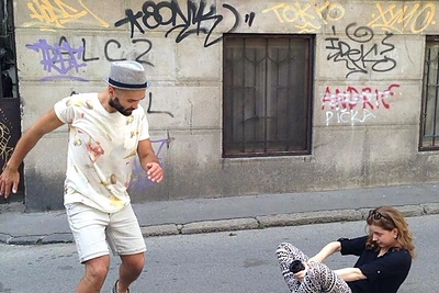 Šarūno Kirdeikio fotosesijos Belgrade užkulisiai