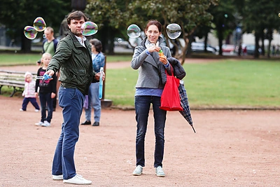 „Burbuliatoriaus“ akcijos akimirka