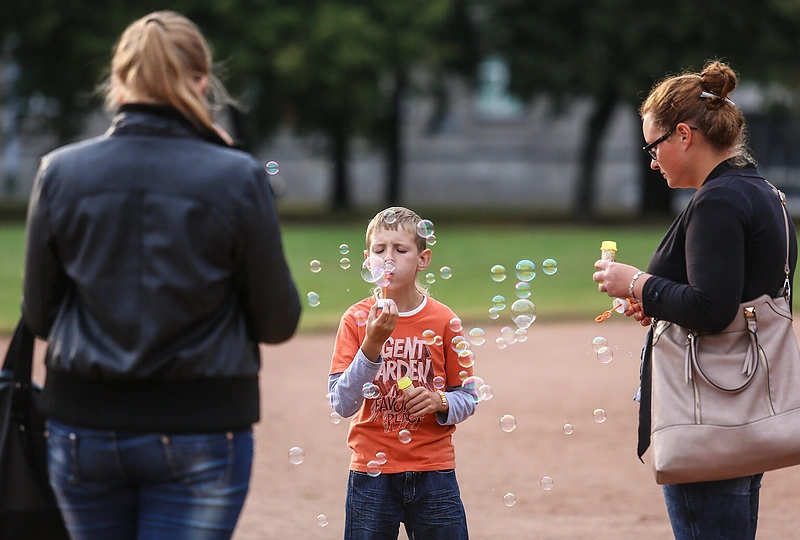 „Burbuliatoriaus“ akcijos akimirka
