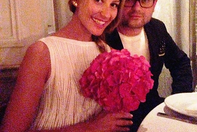 Dainininkė Ginta Biku ir TV laidų vedėjas Edvardas Žičkus