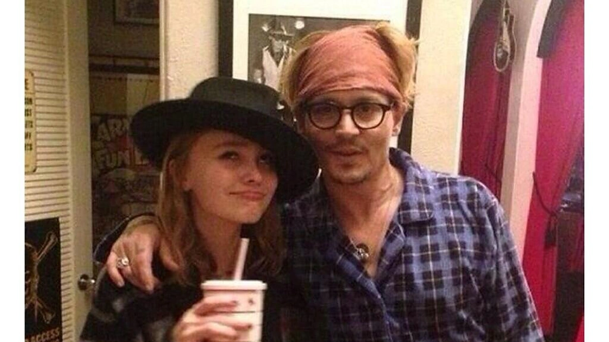 Johnny Deppas su dukra Lily Rose
