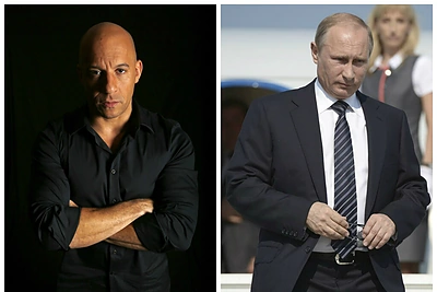 „Greitų ir įsiutusių“ žvaigždė Vinas Dieselis metė iššūkį Vladimirui Putinui