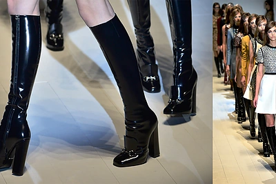 „Gucci“ 2014-15 m. rudens-žiemos kolekcija Milane.