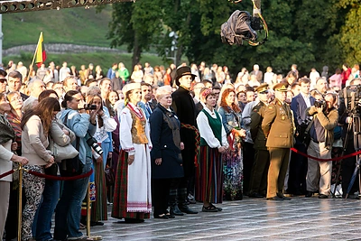 Koncerto „„Koks tu ir aš – tokia ir Lietuva“ akimirka